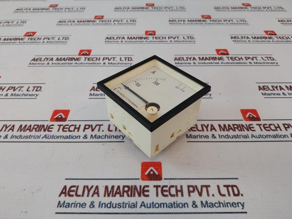 Gossen 0-250/1250 A Ammeter 30°c