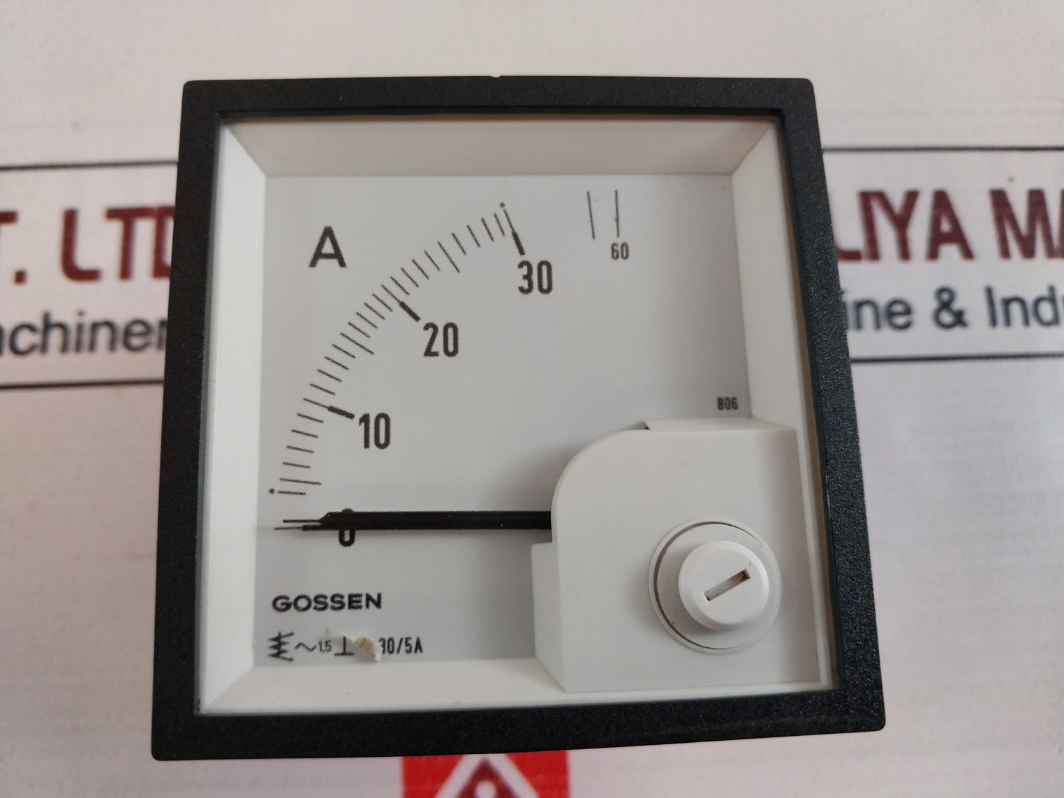 Gossen 0-30/60A Ammeter