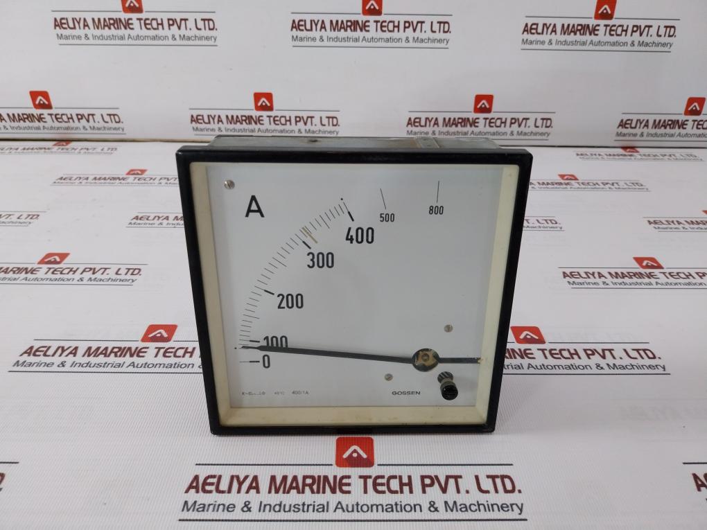 Gossen 0-400/800A Analog Ammeter 400/1A
