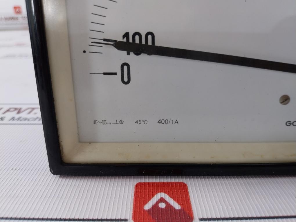 Gossen 0-400/800A Analog Ammeter 400/1A
