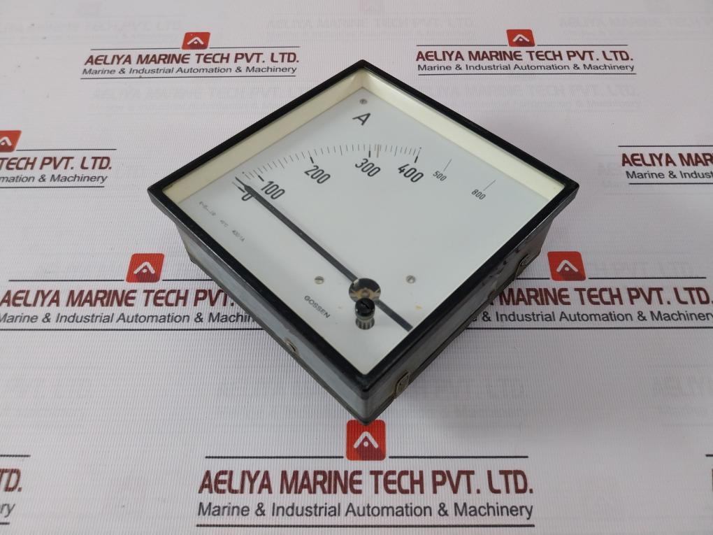 Gossen 0-400/800A Analog Ammeter 400/1A