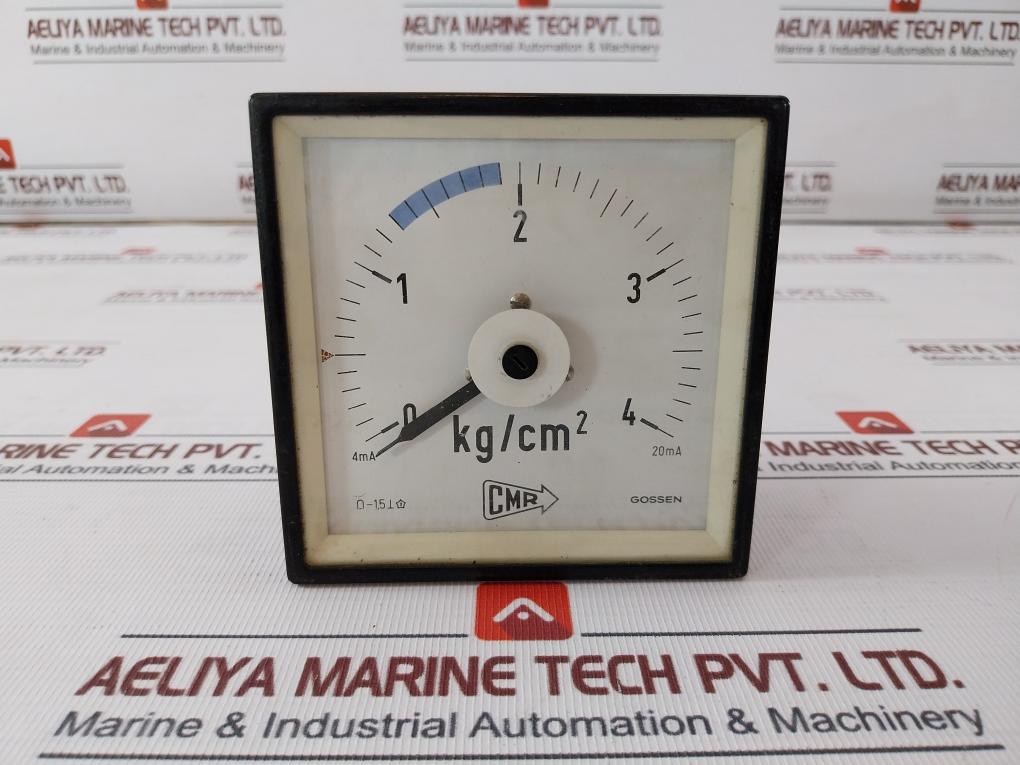 Gossen 0-4 Kg/Cm2 Analogue Pressure Gauge 4Ma 20Ma