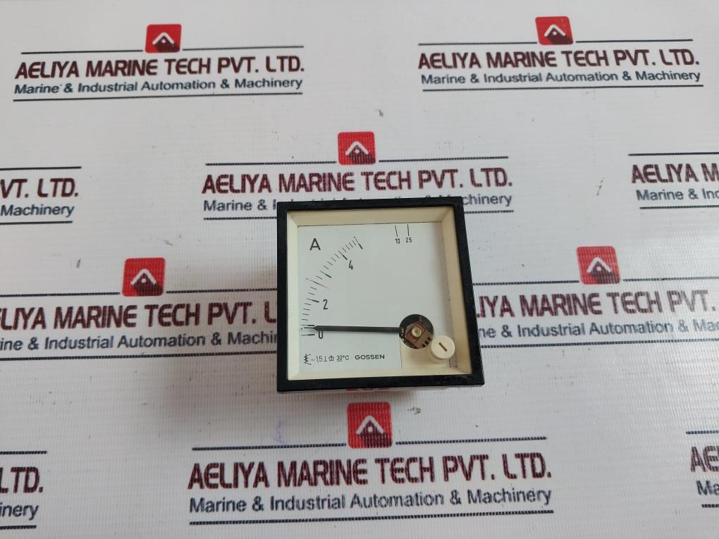 GOSSEN 0-5/25A Ammeter
