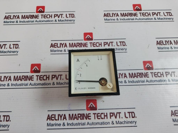 GOSSEN 0-5/25A Ammeter