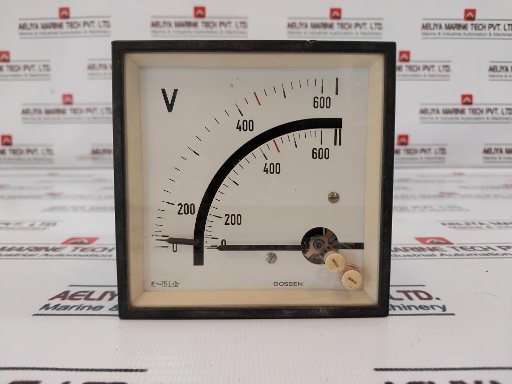 Gossen 0-600V Analog Voltmeter