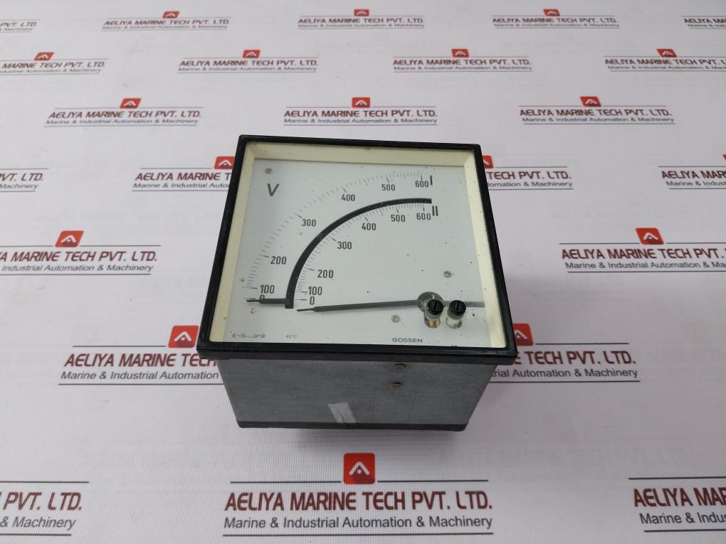 Gossen 0-600V Analog Voltmeter 1091E6420F2106, G01B08024