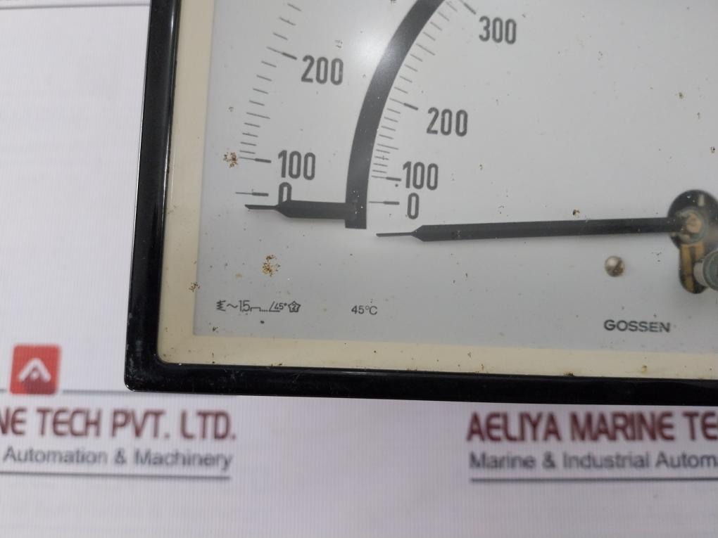 Gossen 0-600V Analog Voltmeter 1091E6420F2106, G01B08024