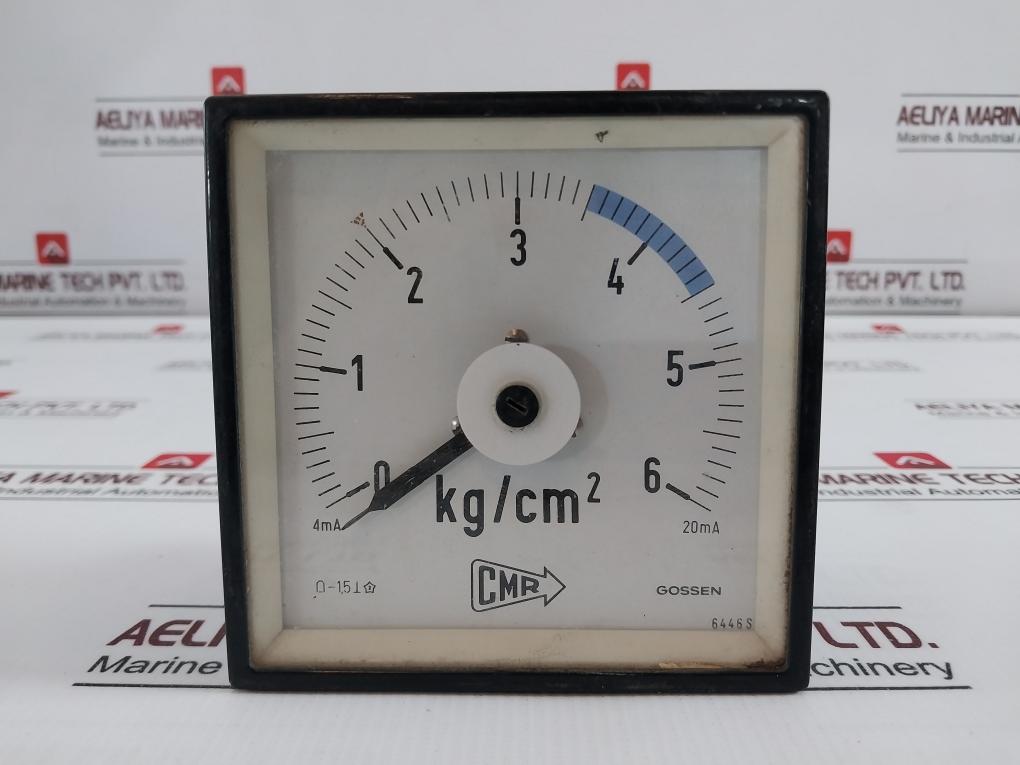 Gossen 0-6 Kg/Cm2 Ammeter 4-20 Ma