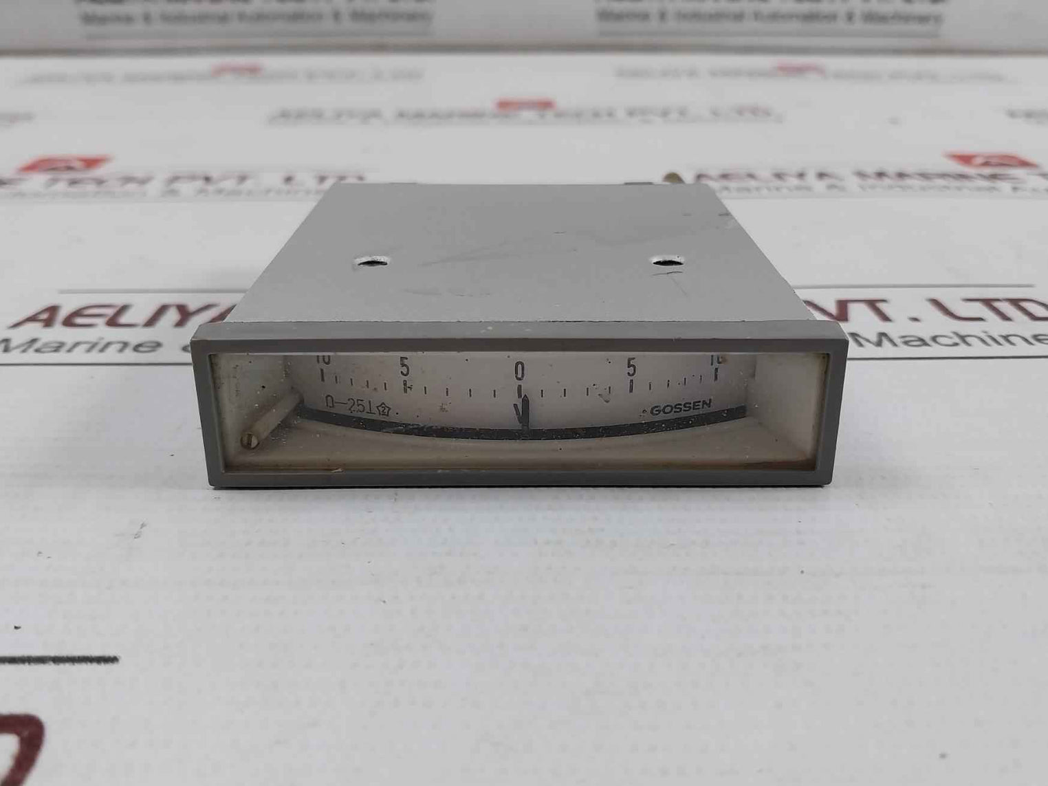 Gossen 10-0-10 V High Voltage Panel Meter