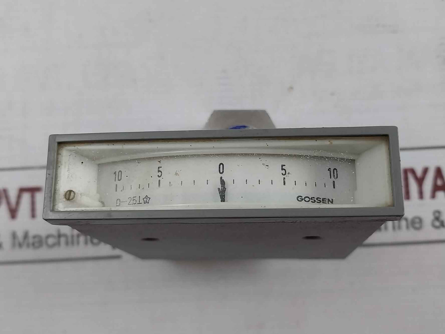 Gossen 10-0-10 V High Voltage Panel Meter