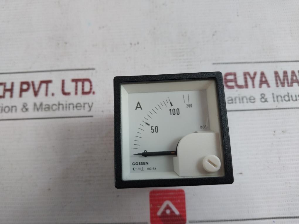 Gossen 100/5A Ammeter Hie250167 Cat Iii/300V
