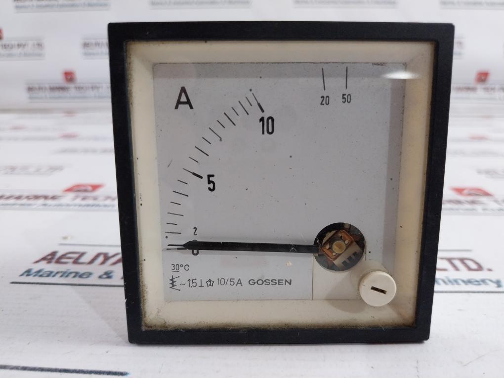 Gossen 10/5A Ammeter 0-10/50A