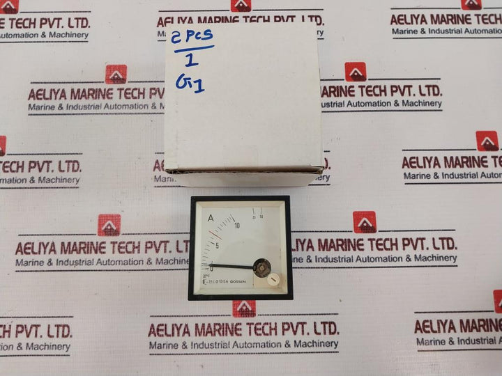 Gossen 10/5A Ammeter 1601E4110N12N08