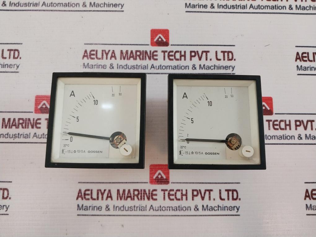Gossen 10/5A Ammeter B28N08 5A U5