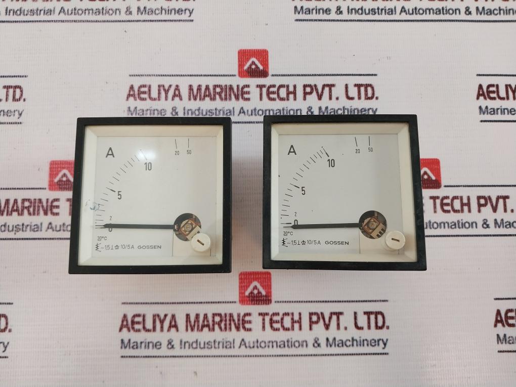 GOSSEN 10/5A Ammeter ~1.5 30°C