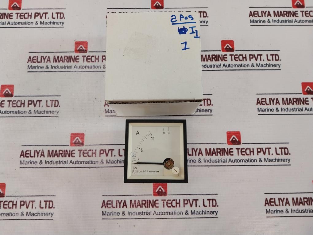 GOSSEN 10/5A Ammeter ~1.5 30°C