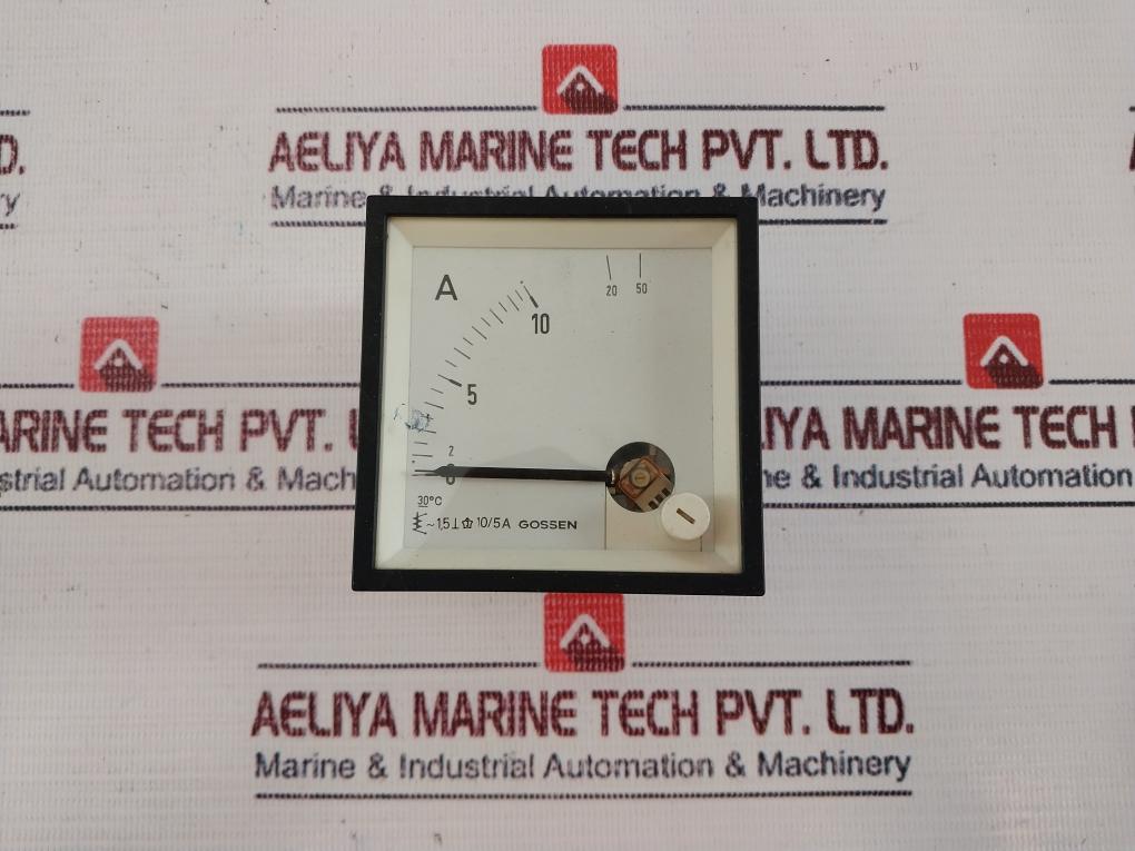 GOSSEN 10/5A Ammeter ~1.5 30°C