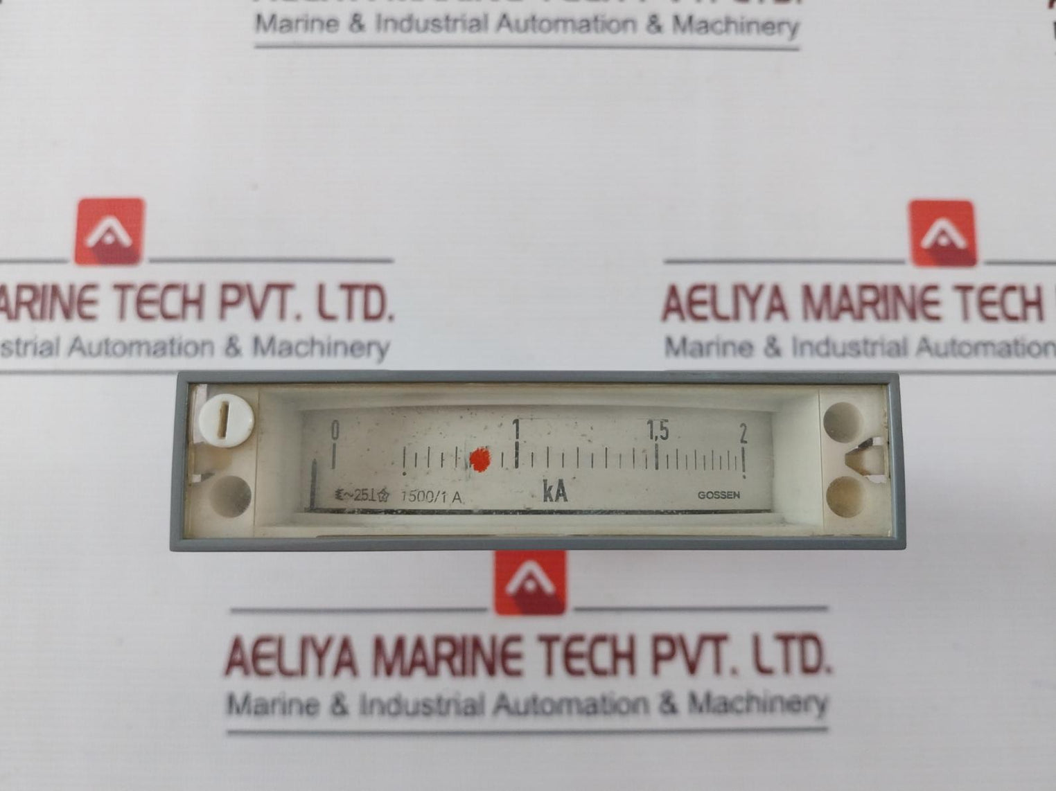 Gossen 1500/1A Kilo Ampere Meter 0-2 Ka
