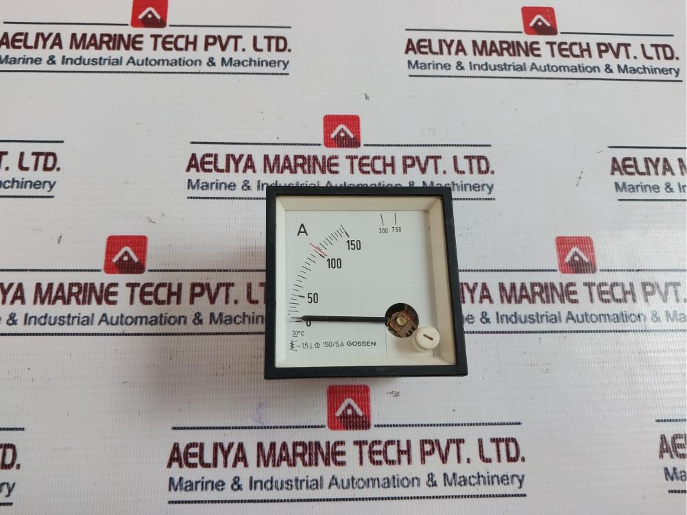 GOSSEN 150/5A Analog Ammeter 1601E4300N12