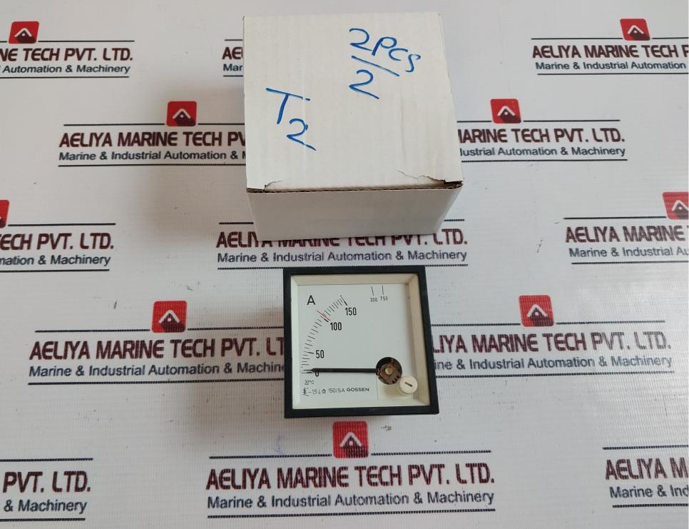 GOSSEN 150/5A Analog Ammeter 1601E4300N12