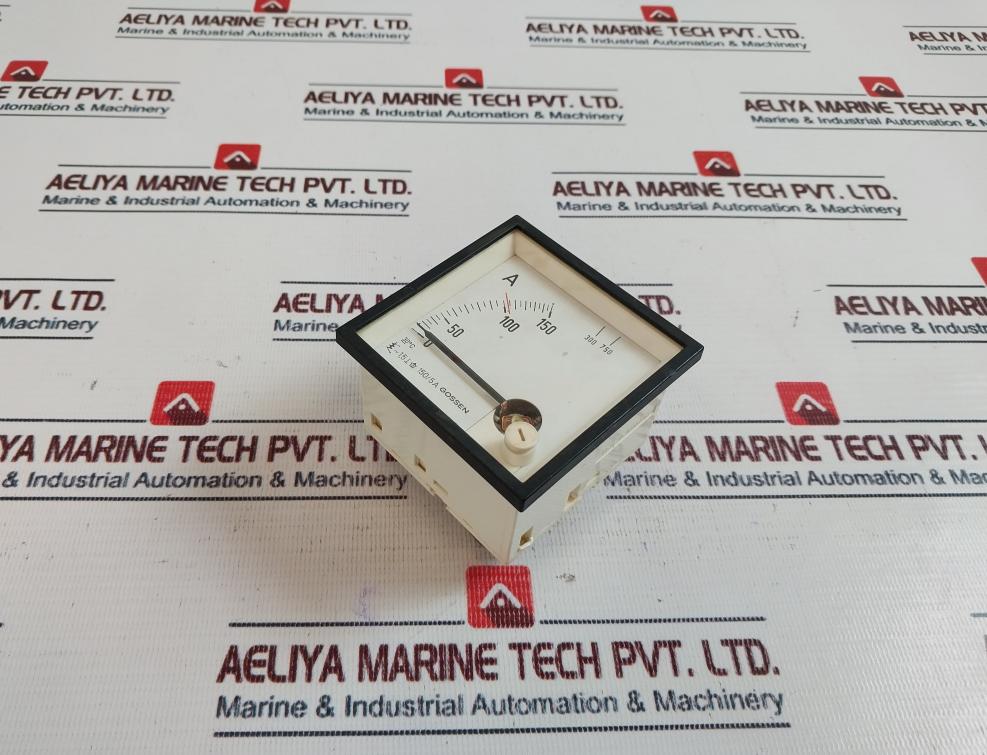 GOSSEN 150/5A Analog Ammeter 1601E4300N12
