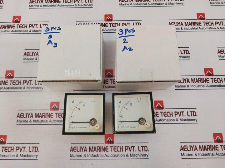 GOSSEN 15/5A Analog Panel Ammeter