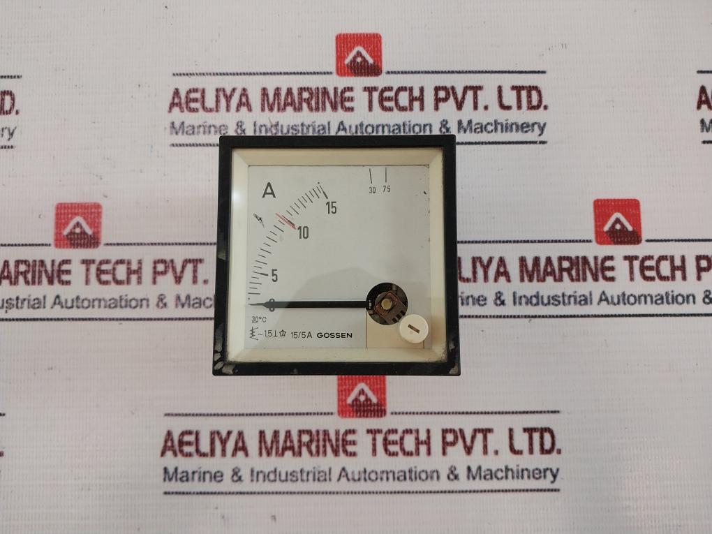 GOSSEN 15/5A Analog Panel Ammeter