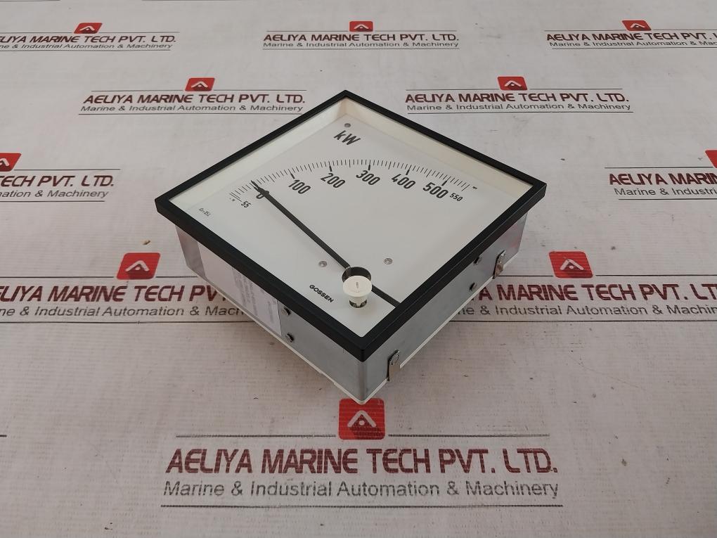 Gossen 1620P Analog Panel Meter Kw Kilowatt Glf550,00Gmk13Ls009Mg001