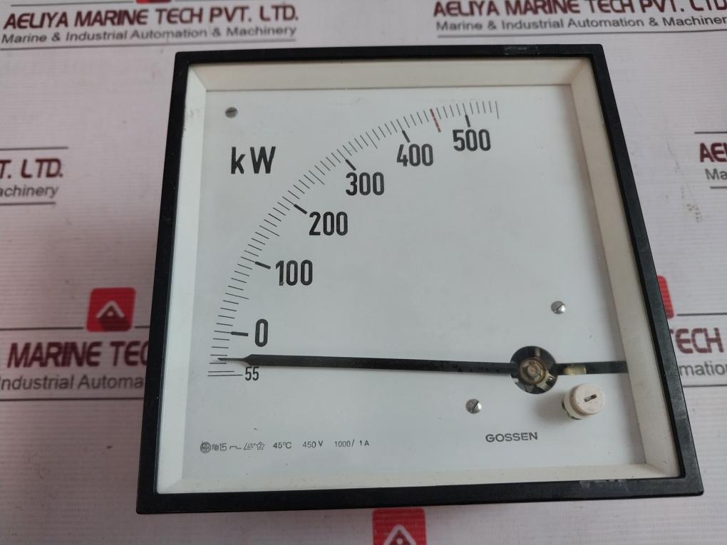 Gossen 1901.403 1000/1A Kilowatt Meter 450V