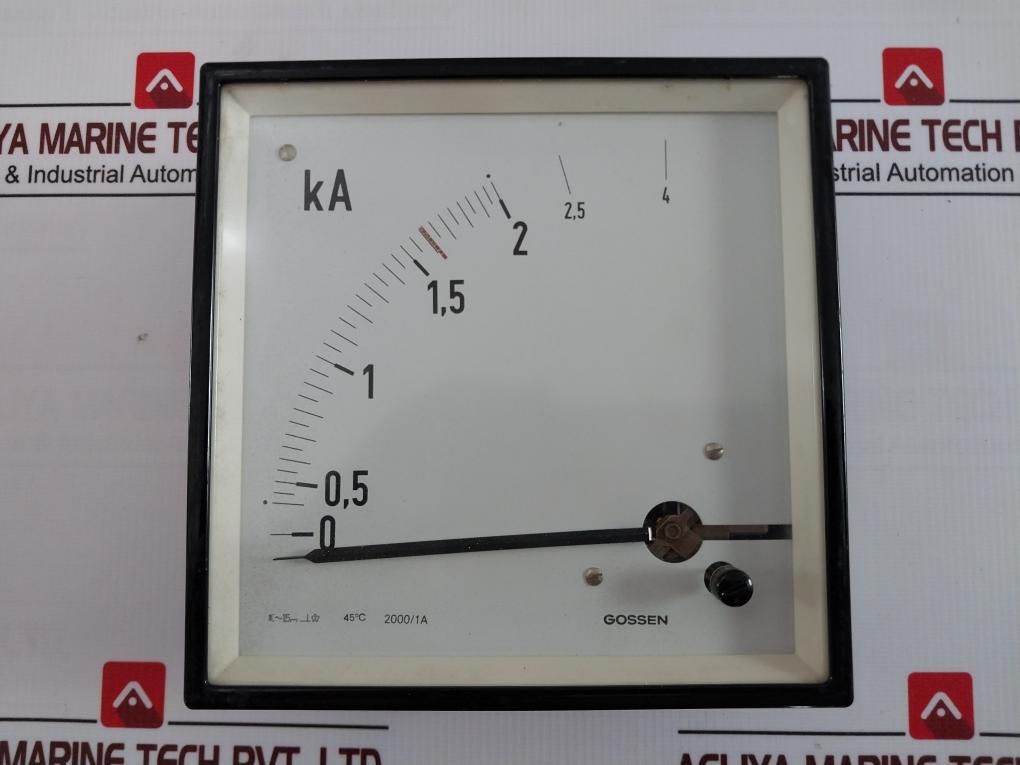 Gossen 2000/1A Multifunctional Power Meter 0-2/4 Ka