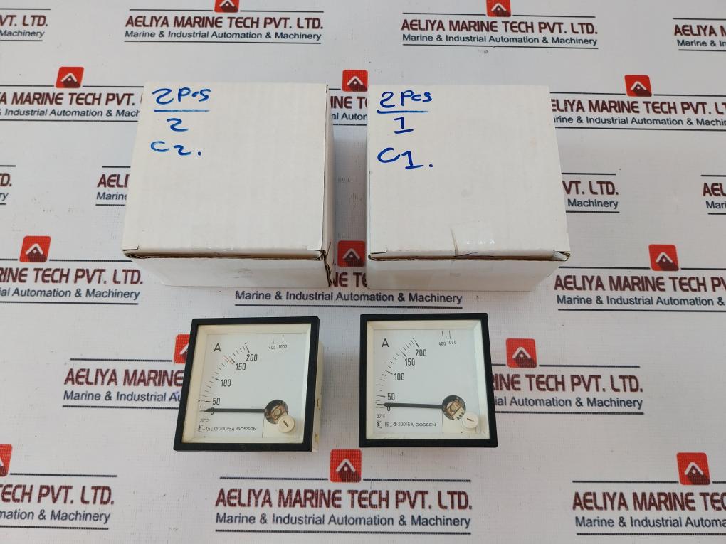 Gossen 200/5A Ammeter 0-200/1000 A