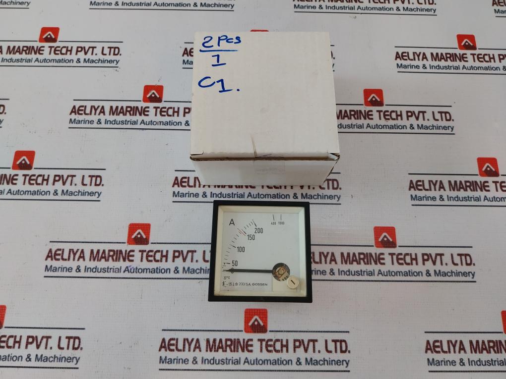 Gossen 200/5A Ammeter 0-200/1000 A