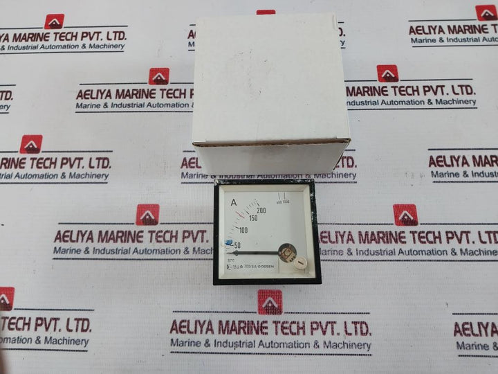 Gossen 200/5A Analog Ammeter 30°c