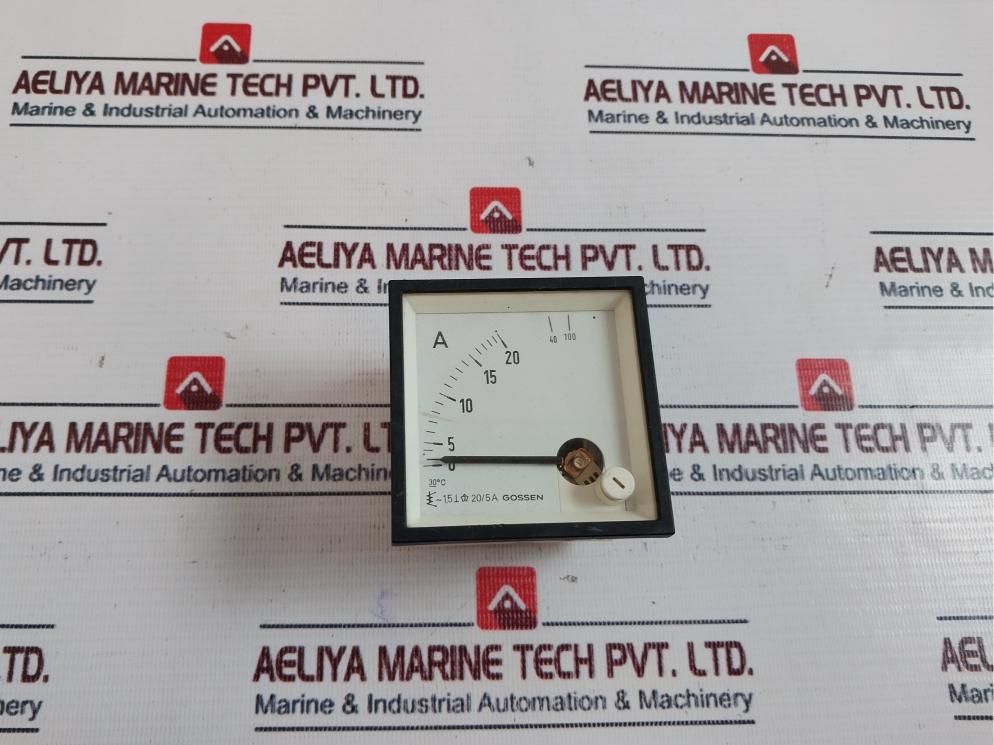GOSSEN 20/5A Ammeter 1601E4150N12