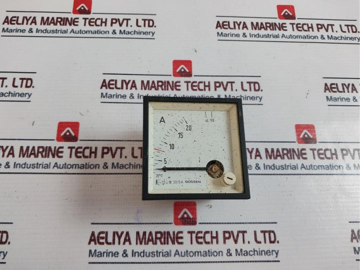 GOSSEN 20/5A Ammeter B28 5A U5