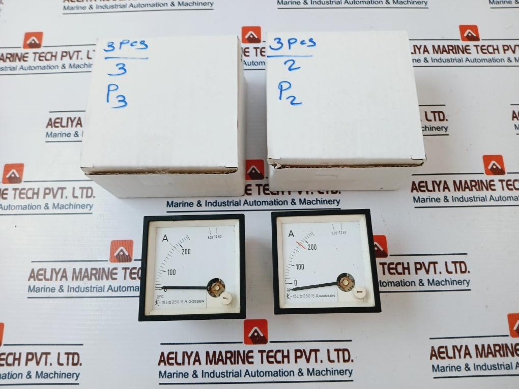 Gossen 250/5A Ammeter 0-200/1250A