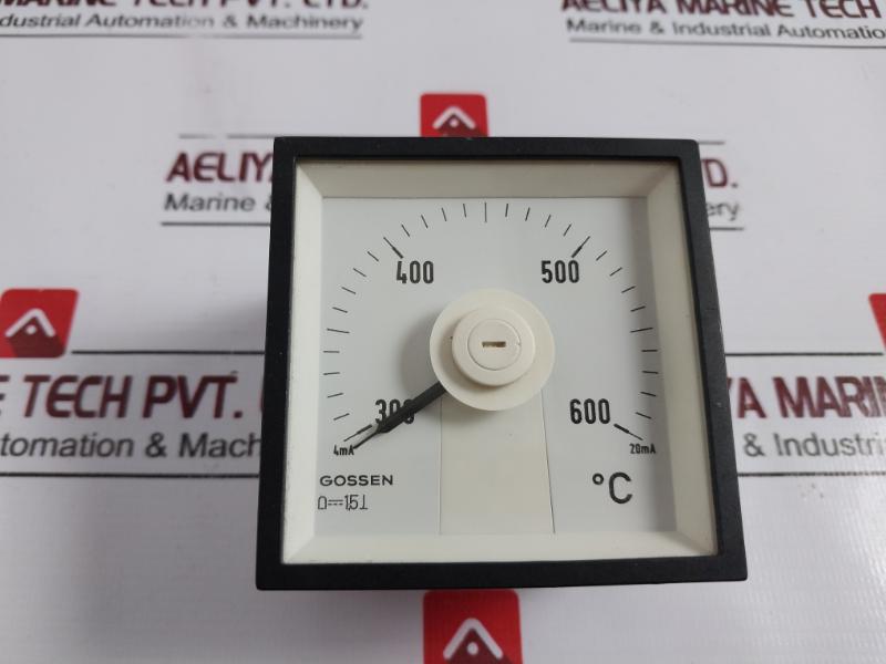 Gossen 300-600 Deg C Analog Temperature Meter  4…20Ma 600V