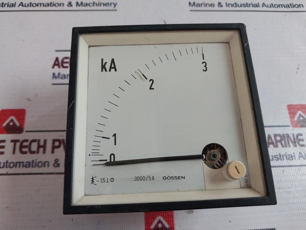 Gossen 3000/5A Analog Ka Meter 0-3 Ka