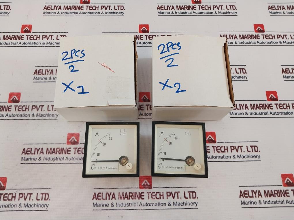 GOSSEN 30/5A Analog Ammeter 1601E4180N12N08 B28 5A U5