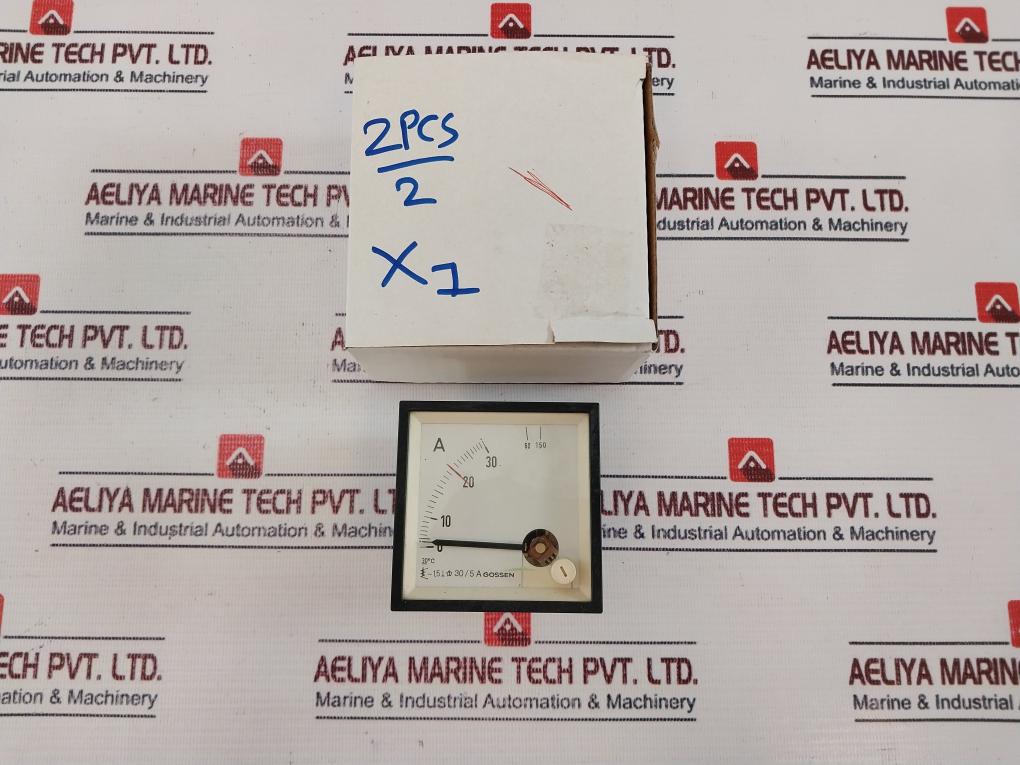 GOSSEN 30/5A Analog Ammeter 1601E4180N12N08 B28 5A U5