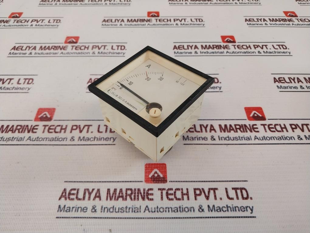 GOSSEN 30/5A Analog Ammeter 1601E4180N12N08 B28 5A U5