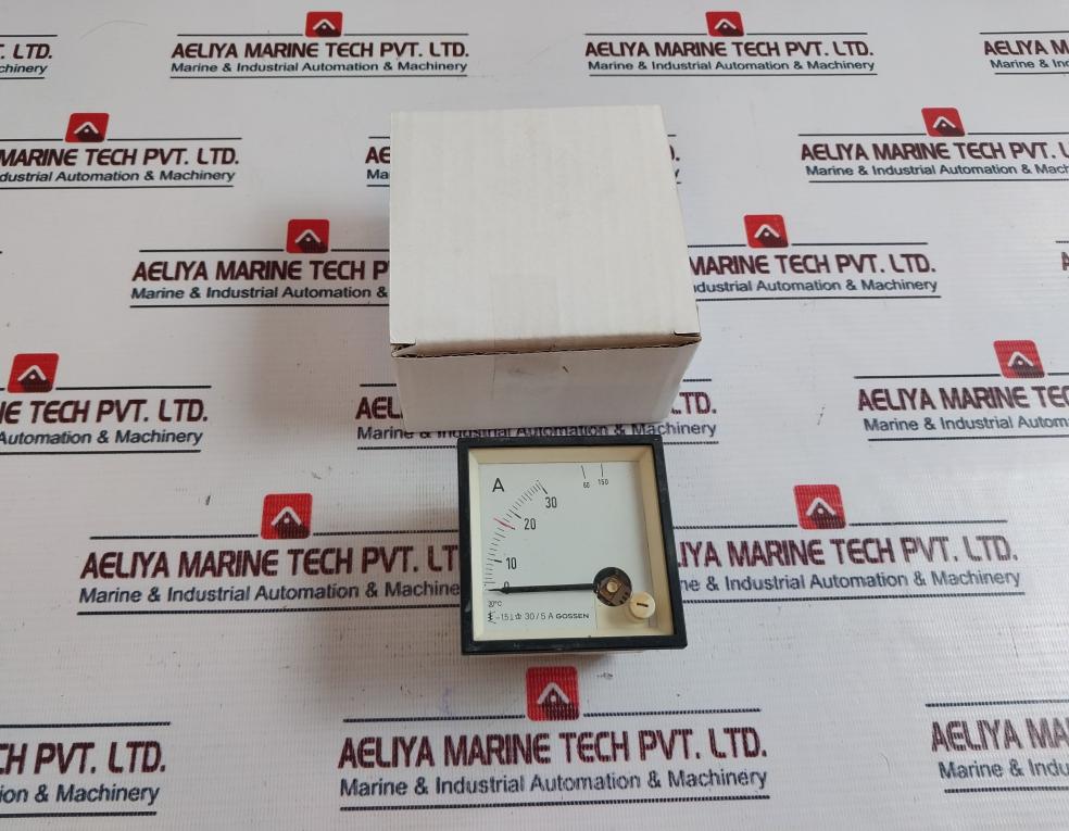 Gossen 30/5A Analog Ammeter 0-30/150 A 1601E4180N12N08