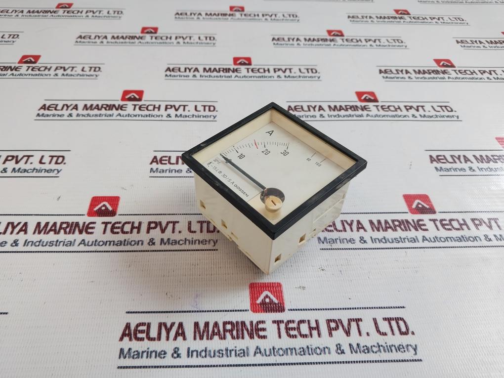 Gossen 30/5A Analog Ammeter 0-30/150 A 1601E4180N12N08