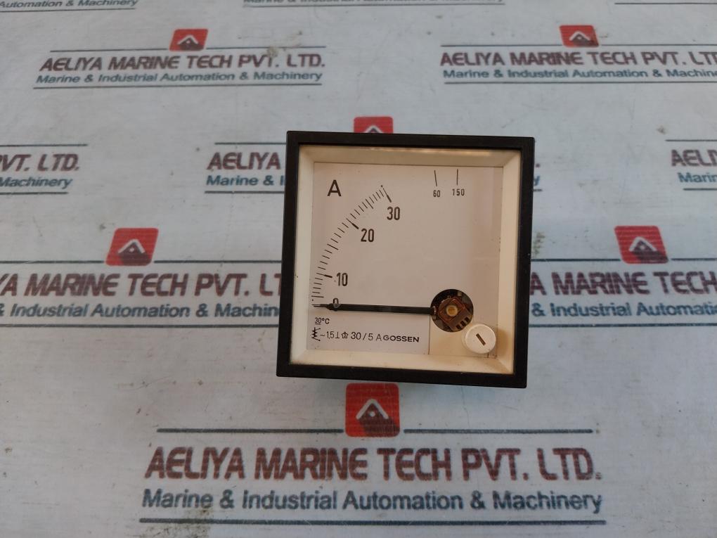 Gossen 30/5A Analog Ammeter 0-30/150 A