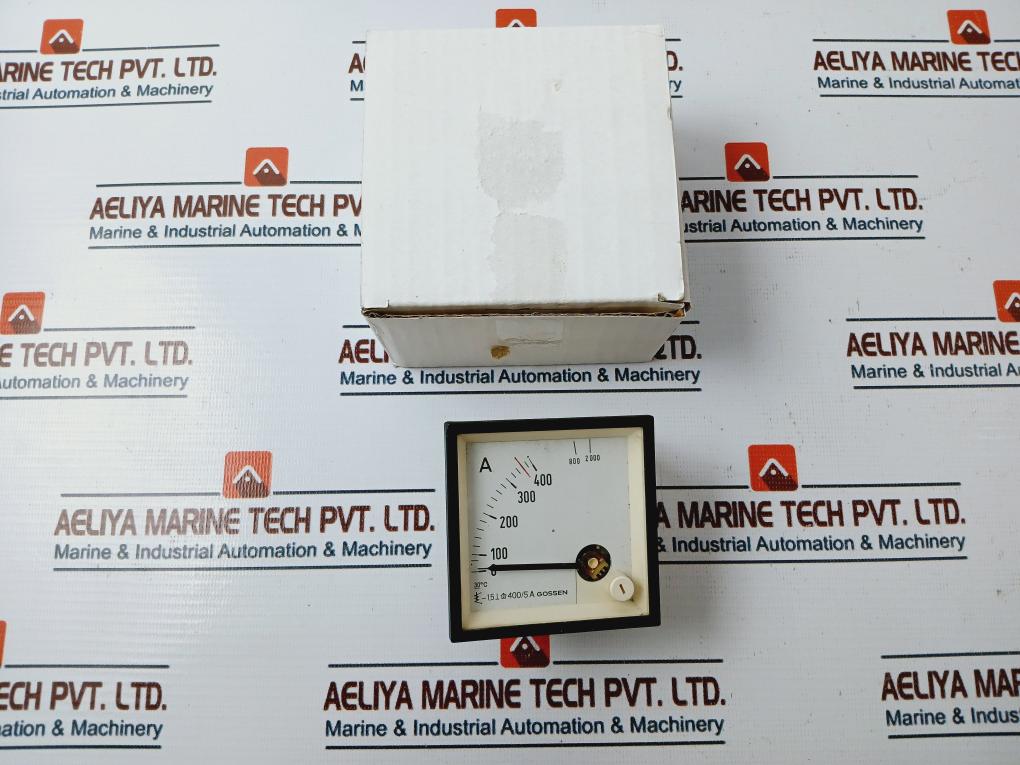 Gossen 400/5A Ampere Meter 0-400/2000A