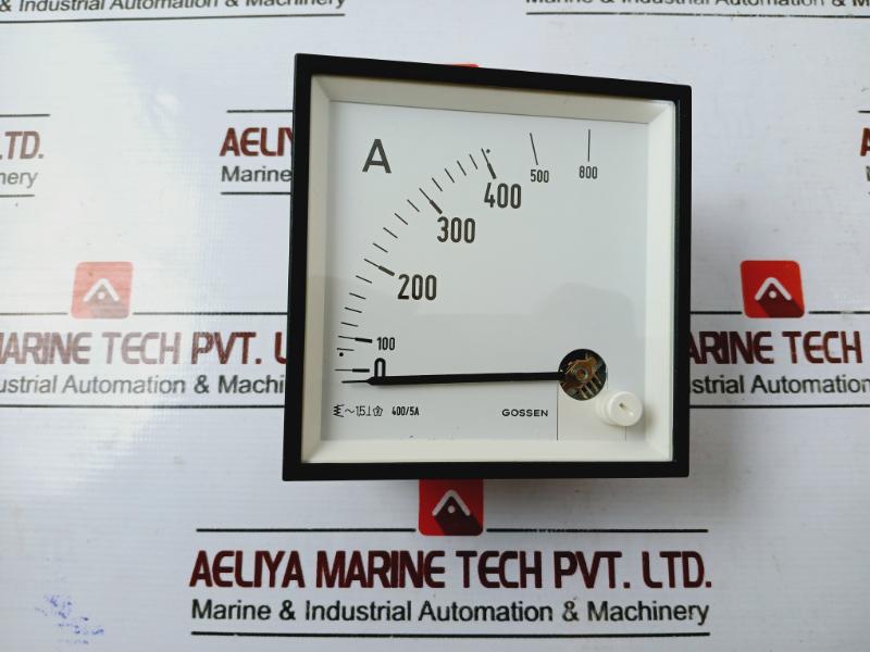 GOSSEN 400/5A Panel Ammeter 0-400/800A