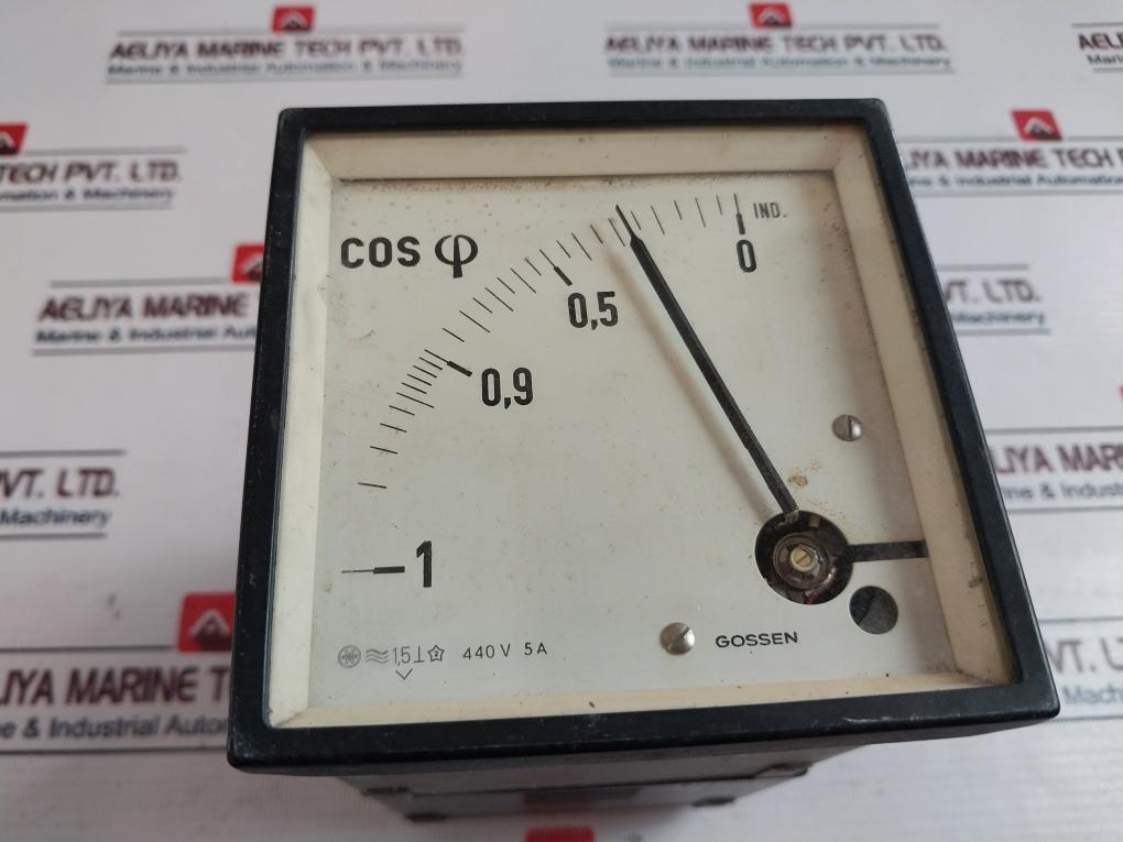 Gossen 440V 5A Analog Panel Meter