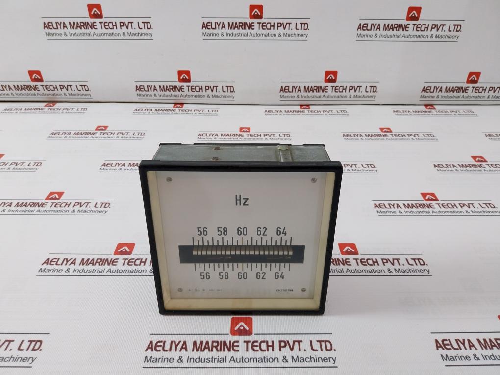 Gossen 450/500V Frequency Meter 56-64 Hz