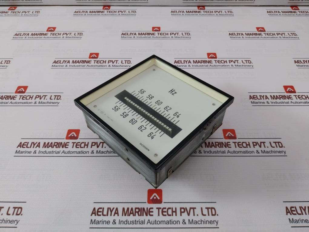 Gossen 450/500V Frequency Meter 56-64 Hz