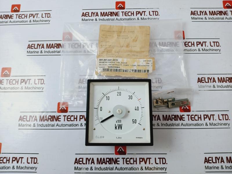 Gossen 4…20Ma Analog Panel Meter 750…5000 Kw Mkr 00186